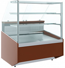 Витрина кондитерская Полюс KC95 SM 1,2-1 (1008, дуб темный) в Москве , фото 2