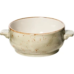 Чашка бульонная без крышки Steelite Крафт Грин фарфор 425мл D=120,H=60,L=163мм зелен. (03120416) в Москве , фото 1