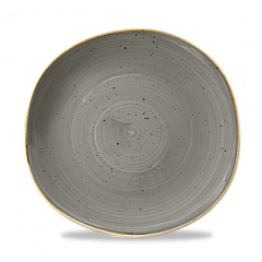 Тарелка мелкая Волна Churchill Stonecast Peppercorn Grey SPGSOG101 26,4 см в Москве , фото