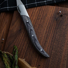 Вилка для стейка P.L. Proff Cuisine 22,5 см Garwin Paris Pakka Wood в Москве , фото 5