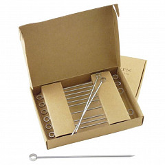 Пика коктейльная The Bars с петелькой 10см нерж 12шт. в Москве , фото