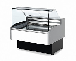 Холодильная витрина Golfstream Двина QS 120 ВСн белая в Москве , фото 1