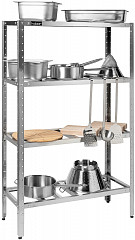 Стеллаж кухонный Кобор СКР-90/50/430 в Москве , фото 3