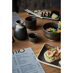 Чашка чайная без ручки P.L. Proff Cuisine d 6,9 см h6,8 см Dark Matt Panasia (81221945) в Москве , фото 2