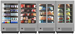 Холодильная горка Полюс FC 20-07 VM 1,9-2 (Carboma Cube 1930/710 ВХСп-1,9) 9006-9005 в Москве , фото 3