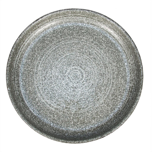 Тарелка с бортом P.L. Proff Cuisine d 25,8 см h3,1 см Stone Untouched Taiga фото