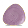 Тарелка мелкая треугольная  Stonecast Lavender SLASTR91 22,9см, без борта