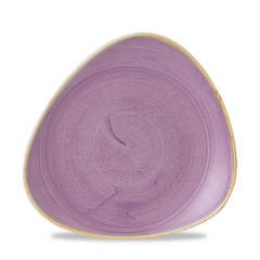 Тарелка мелкая треугольная Churchill Stonecast Lavender SLASTR91 22,9см, без борта в Москве , фото