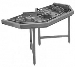 Стол угловой для кассет Apach Chef Line L75660SX фото