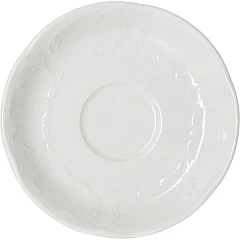 Блюдце с декором Bauscher Моцарт фарфор D=145/45,H=20мм белый (57 6920) в Москве , фото 1