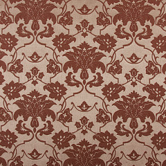 Скатерть Luxstahl 145х145 см Мати коричневая с золотом (цветок) в Москве , фото 2