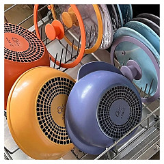 Кастрюля керамическая с крышкой Oxford D23.5см/1,3л MALVA, 129205 , BM03-4509 в Москве , фото 2