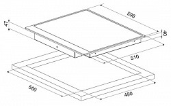 Варочная панель Smeg P864A-9 в Москве , фото 2