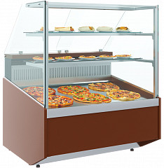 Витрина кондитерская Полюс KC95 VM 1,2-1 (динамика) (1008, дуб темный) в Москве , фото 1