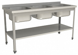 Ванна моечная Restoinox ВМЦ-3/18/6-БП-ЭН в Москве , фото