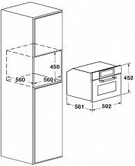 Встраиваемая пароварка Fulgor Milano FCSO 4510 TEM BK в Москве , фото 8