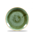 Тарелка мелкая круглая  Stonecast Samphire Green SSGSEVP61 16,5 см