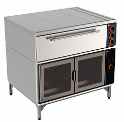 Печь хлебопекарная с расстоечной секцией Челябторгтехника ХПШ-1/Р1 в Москве , фото