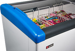 Морозильный ларь Gellar FG 450 E ST синий в Москве , фото 2