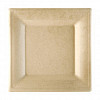 Тарелка квадратная Garcia de Pou Bionic 26,2*26,2*1,4 см, натуральный цвет, 50 шт, сахарный тростник фото
