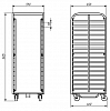 Шпилька для гастроемкостей Abat ТШГ-16-2/1 фото