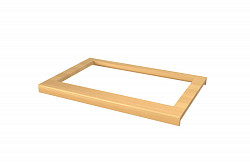 Столешница для тв-к Kayman Gusto 1240х900 центр (дерево) в Москве , фото