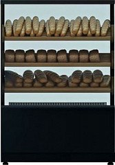 Витрина хлебная Полюс KC70 N 0,6-1 (Хлебная 0,6 Carboma Сube) 9005-0430 (со стеклом) фото