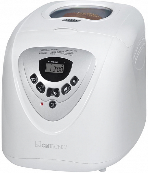 Хлебопечка Clatronic BBA 3505 weis фото