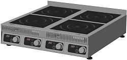 Плита индукционная Indokor IN3500-4L/700 настольная в Москве , фото