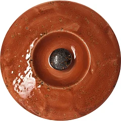 Крышка для бульонной чашки Steelite Крафт Терракота фарфор D=13см терракот (03120280) в Москве , фото 1