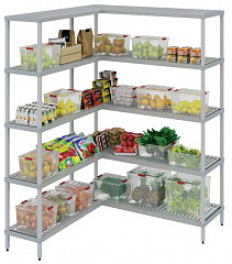 Стеллажная система LOAD.ME poly Polair 18AL.3PP40.14B (Базовая секция, 3 яруса) в Москве , фото 3