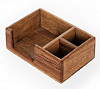 Ящик для сервировки деревянный Luxstahl 230х150х90 мм фото