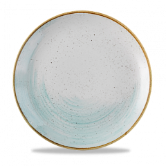 Тарелка мелкая без борта Churchill Stonecast Accents Duck Egg Blue ASDEEV111 в Москве , фото 1