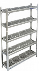 Стеллаж для сушки посуды Kayman СКТ-241/1203 фото