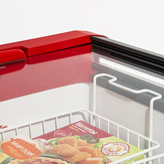 Морозильный ларь Gellar FG 600 C красный в Москве , фото 3