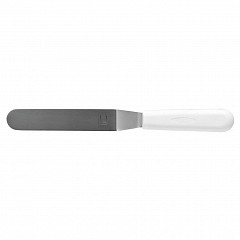 Лопатка кондитерская  20 см изогнутая нерж. с пласт. ручкой (92001299) фото