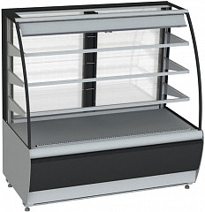 Витрина кондитерская Полюс K70 VM 1,3-2 (ВХСв - 1,3д Carboma Техно Открытая) в Москве , фото 1