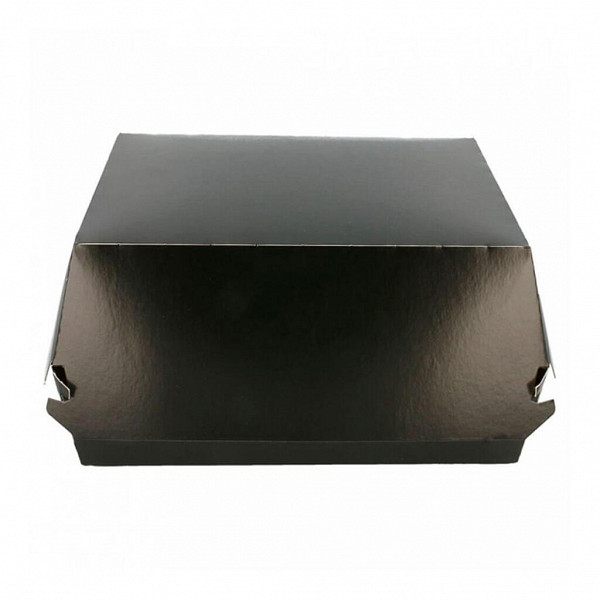 Коробка для бургера Garcia de Pou Black 17,5*18*7,5 см, 50 шт/уп, картон фото