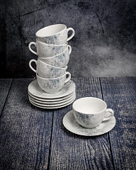 Сервиз столовый Porland 32 предмета, на 6 персон SMOKY (POR1387) в Москве , фото 3