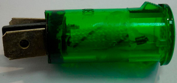 Лампа индикаторная зеленая AIRHOT для SGE-460 фото