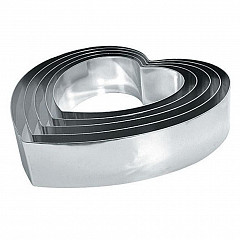 Форма резак P.L. Proff Cuisine Сердце 21*20*5 см, нержавейка в Москве , фото