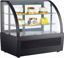 Витрина холодильная настольная Enigma RTW-100L-2 Black в Москве , фото 1