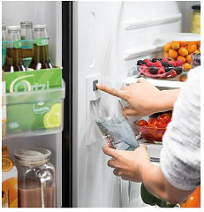 Холодильник Side-by-side Io Mabe IWO19JSPF С в Москве , фото 6