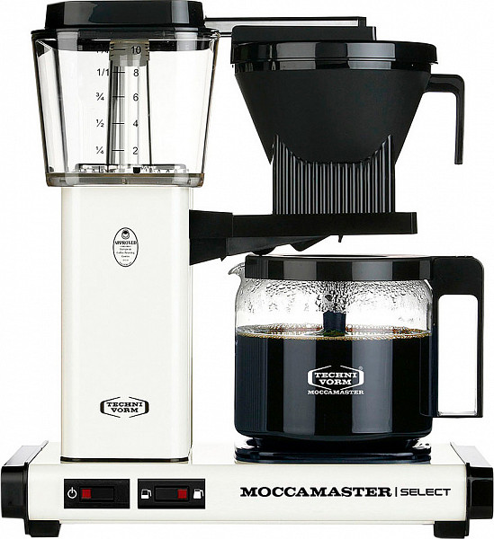 Капельная кофеварка Moccamaster KBG741 Select белая фото