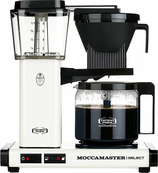 Кофеварка Moccamaster KBG741 Select белая фото