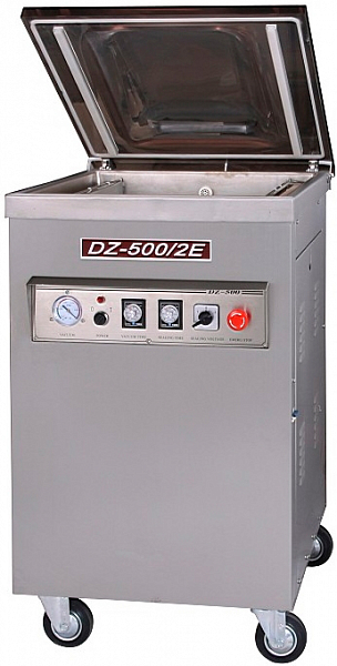 Машина вакуумной упаковки Hualian Machinery DZQ-500/2E SS (нерж., газ) фото