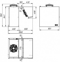 Среднетемпературный моноблок Марихолодмаш MMN 338 в Москве , фото 3