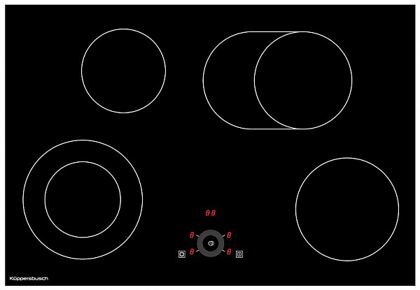 Электрическая варочная панель Kuppersbusch KE 8330.0 SR фото