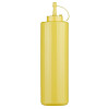 Бутылка для соуса Paderno 720мл., пластик,цвет желтый, 41526-G3 фото