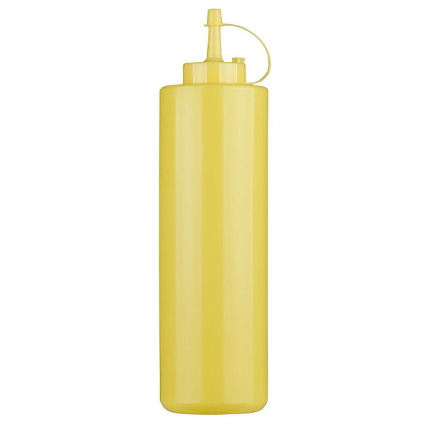 Бутылка для соуса Paderno 720мл., пластик,цвет желтый, 41526-G3 фото